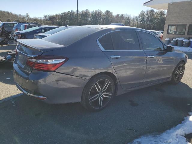 1HGCR2F52GA139912 - 2016 HONDA ACCORD SPORT GRAY photo 3