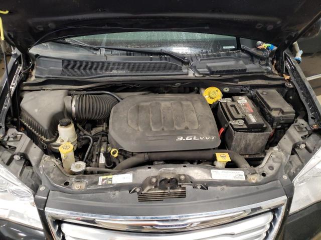 2C4RC1BG0GR119732 - 2016 CHRYSLER TOWN & COU TOURING Schwarz Foto 11