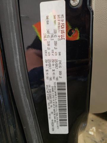 2C4RC1BG0GR119732 - 2016 CHRYSLER TOWN & COU TOURING Schwarz Foto 12