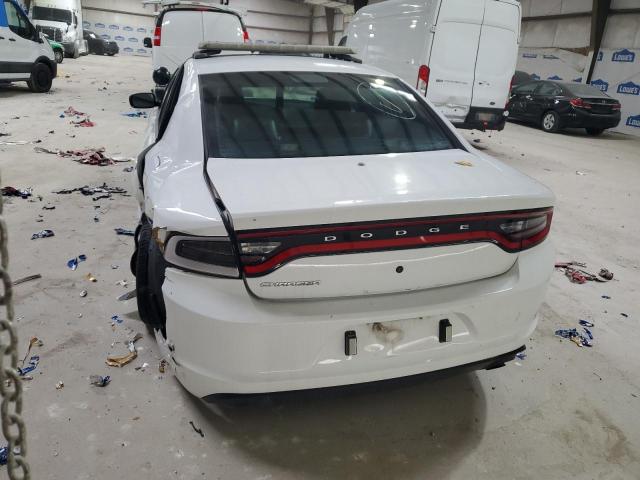 2C3CDXAG4GH293322 - 2016 DODGE CHARGER POLICE WHITE photo 6