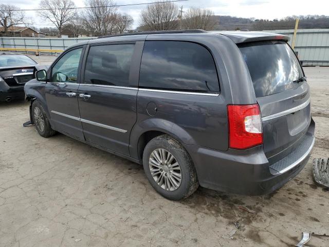 2C4RC1CG6FR655713 - 2015 CHRYSLER TOWN & COU TOURING L GRAY photo 2