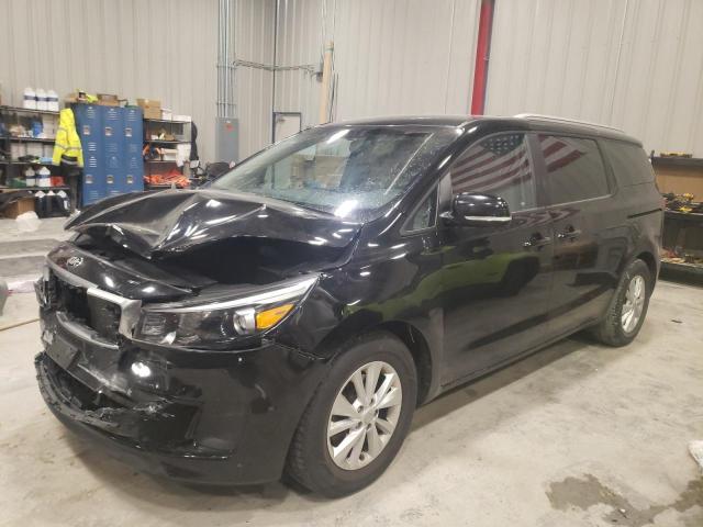 KNDMB5C19G6101333 - 2016 KIA SEDONA LX BLACK photo 1