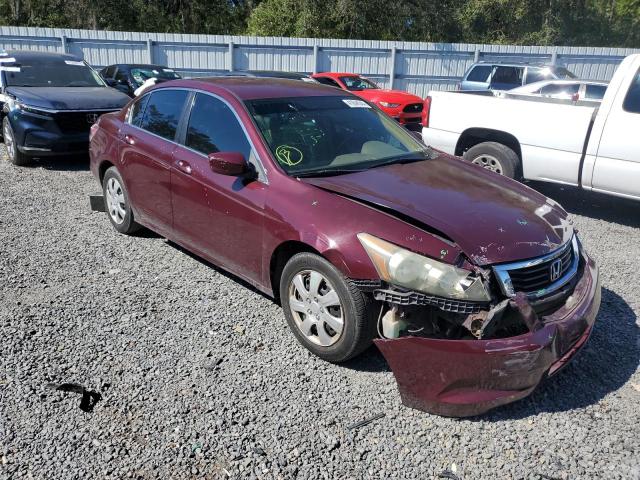 1HGCP26319A160130 - 2009 HONDA ACCORD LX BURGUNDY photo 4