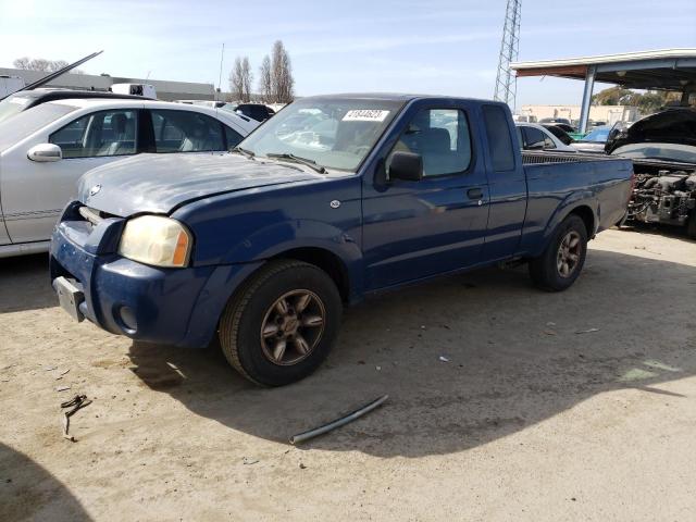 1N6DD26S31C393015 - 2001 NISSAN FRONTIER KING CAB XE BLUE photo 1