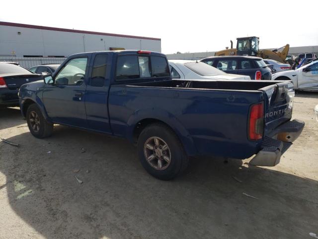 1N6DD26S31C393015 - 2001 NISSAN FRONTIER KING CAB XE BLUE photo 2