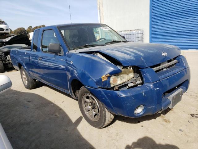 1N6DD26S31C393015 - 2001 NISSAN FRONTIER KING CAB XE BLUE photo 4