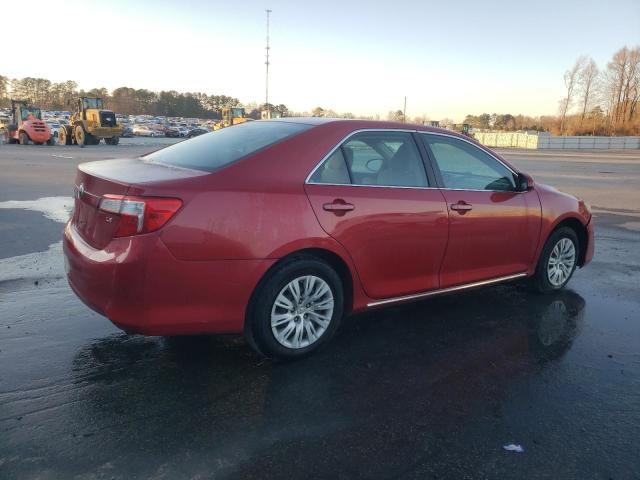 4T4BF1FK8DR281860 - 2013 TOYOTA CAMRY L RED photo 3