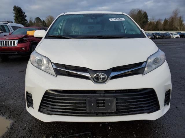 5TDKZ3DC2LS059301 - 2020 TOYOTA SIENNA LE WHITE photo 5