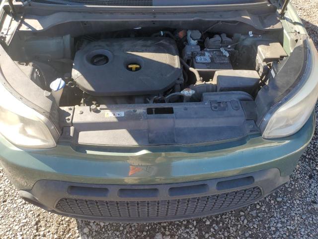 KNDJP3A58E7019227 - 2014 KIA SOUL + GREEN photo 11