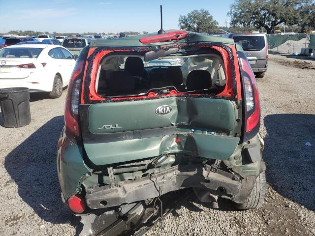 KNDJP3A58E7019227 - 2014 KIA SOUL + GREEN photo 6