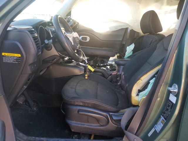 KNDJP3A58E7019227 - 2014 KIA SOUL + GREEN photo 7