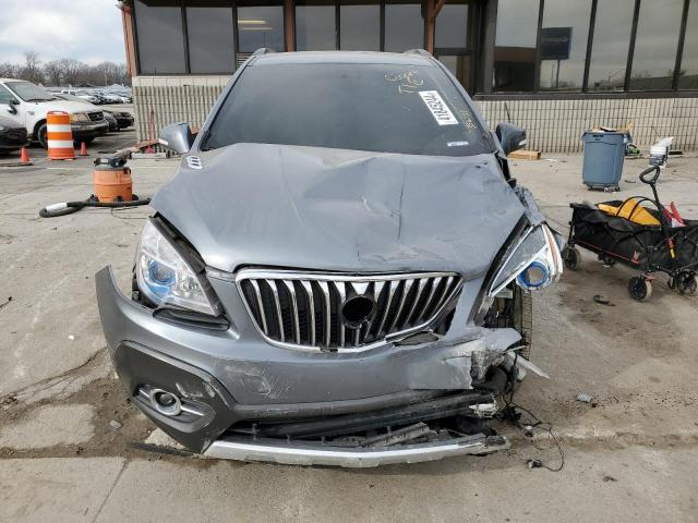 KL4CJCSB7EB745019 - 2014 BUICK ENCORE GRAY photo 5