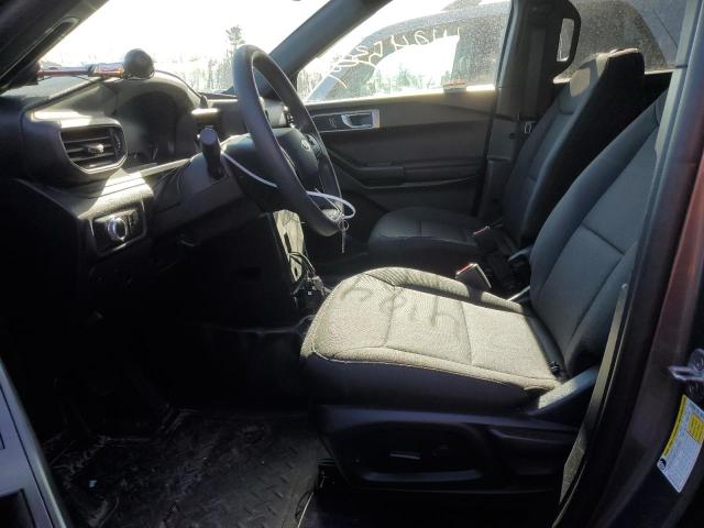 1FM5K8AB9MGA17595 - 2021 FORD EXPLORER POLICE INTERCEPTOR رمادي صورة 7