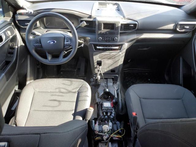 1FM5K8AB9MGA17595 - 2021 FORD EXPLORER POLICE INTERCEPTOR رمادي صورة 8