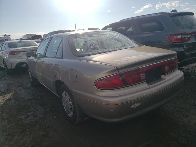 2G4WS52J611166676 - 2001 BUICK CENTURY CUSTOM GOLD photo 2