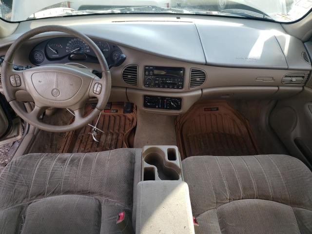 2G4WS52J611166676 - 2001 BUICK CENTURY CUSTOM GOLD photo 8