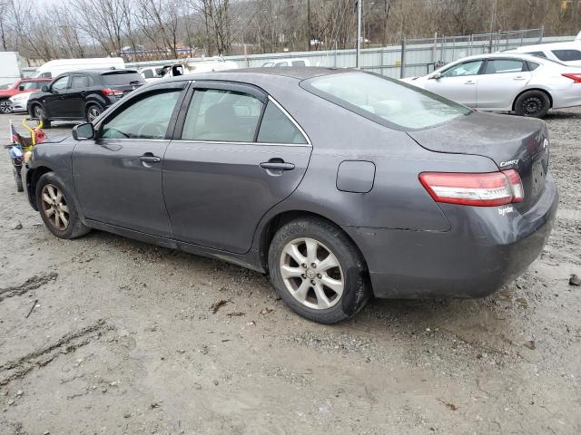 4T4BF3EK0BR135432 - 2011 TOYOTA CAMRY BASE GRAY photo 2