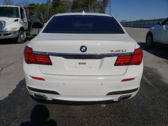 WBAYE4C58DDW22988 - 2013 BMW 740 LI WHITE photo 6