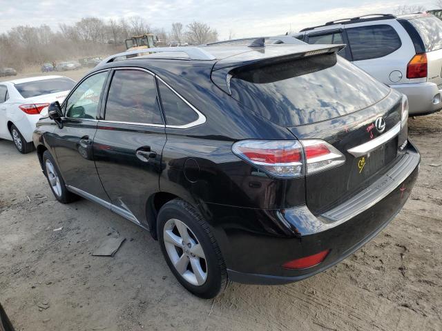 2T2BK1BA0FC277224 - 2015 LEXUS RX 350 BASE BLACK photo 2