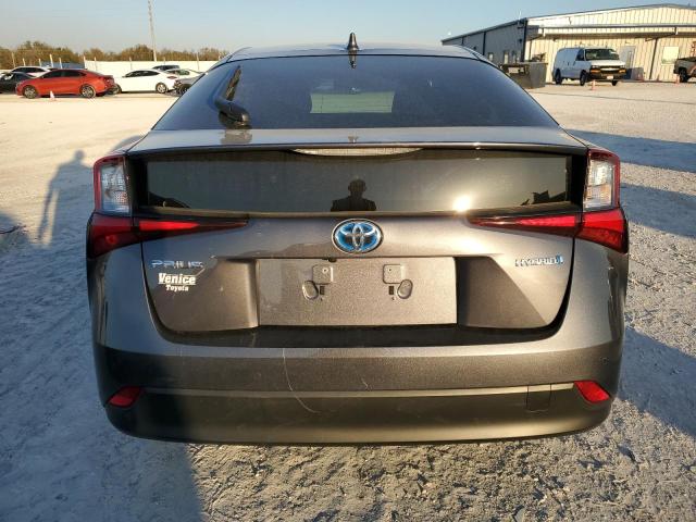 JTDKAMFU8N3174718 - 2022 TOYOTA PRIUS NIGHT SHADE GRAY photo 6