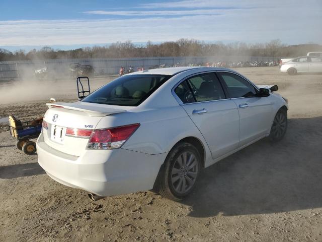 1HGCP3F80BA030797 - 2011 HONDA ACCORD EXL WHITE photo 3