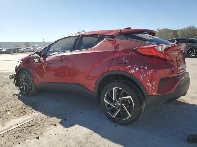 NMTKHMBX2MR129927 - 2021 TOYOTA C-HR XLE RED photo 2