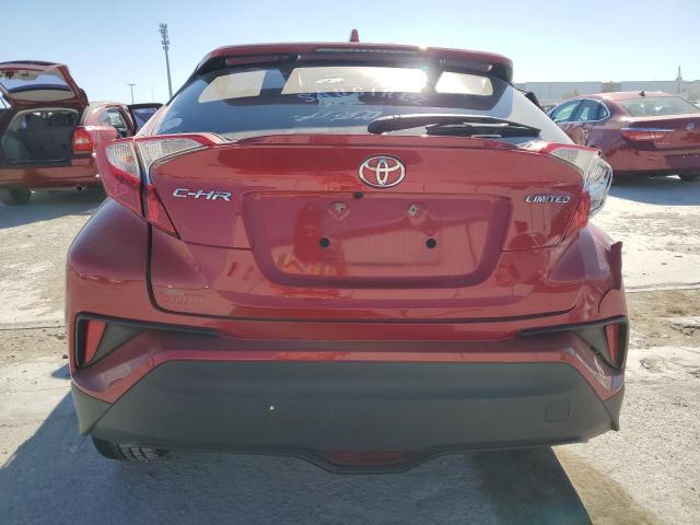 NMTKHMBX2MR129927 - 2021 TOYOTA C-HR XLE RED photo 6