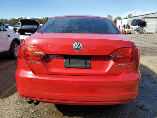 3VWDP7AJ9DM287657 - 2013 VOLKSWAGEN JETTA SE RED photo 6