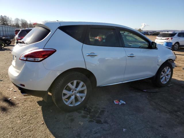 JN8AZ1MU0EW407628 - 2014 NISSAN MURANO S WHITE photo 3