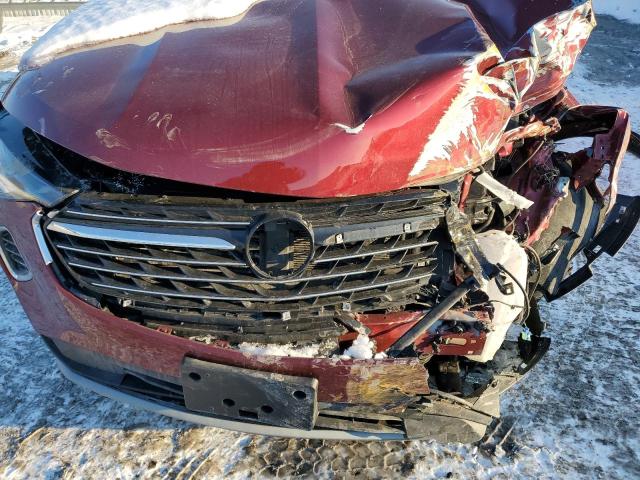 LRBFZPR41MD084308 - 2021 BUICK ENVISION ESSENCE წითელი ფოტო 12