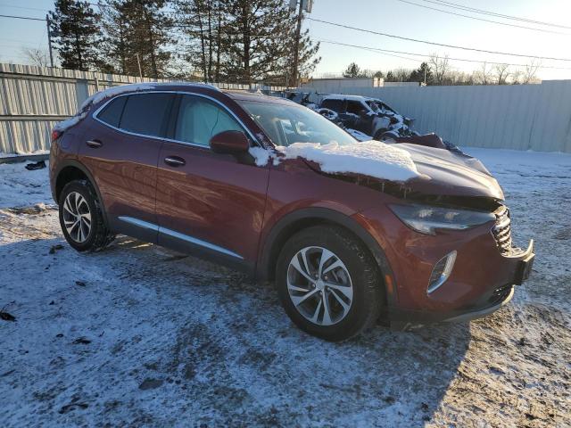 LRBFZPR41MD084308 - 2021 BUICK ENVISION ESSENCE წითელი ფოტო 4