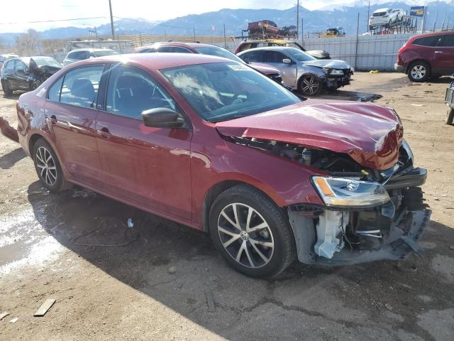 3VW267AJ4GM380326 - 2016 VOLKSWAGEN JETTA S RED photo 4