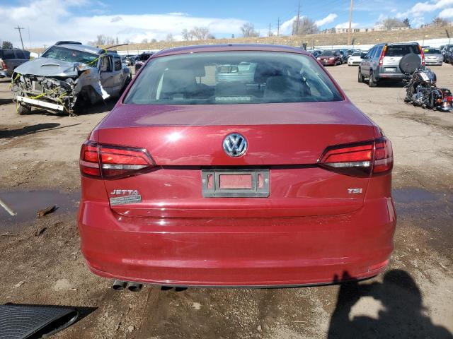3VW267AJ4GM380326 - 2016 VOLKSWAGEN JETTA S RED photo 6