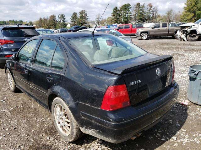 3VWPE69M23M197082 - 2003 VOLKSWAGEN JETTA WOLFSBURG 黑色 照片 3