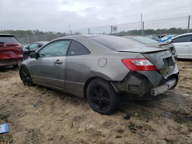 2HGFG12847H550095 - 2007 HONDA CIVIC EX GRAY photo 2