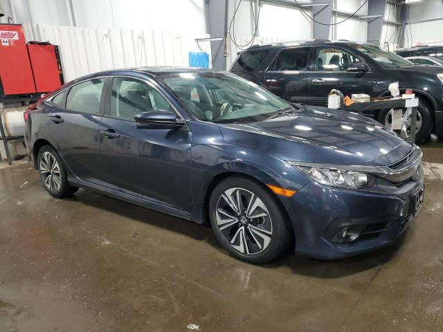 19XFC1F35JE003025 - 2018 HONDA CIVIC EX BLUE photo 4