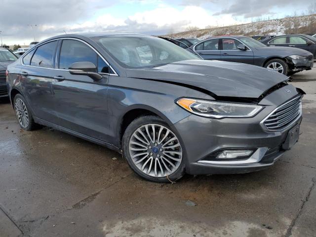 3FA6P0D97JR188456 - 2018 FORD FUSION TITANIUM/PLATINUM GRAY photo 4