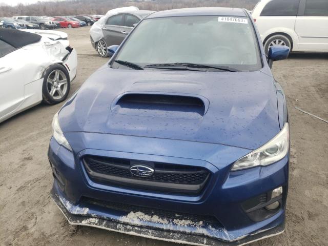 JF1VA1D61F9825790 - 2015 SUBARU WRX PREMIUM BLUE photo 5