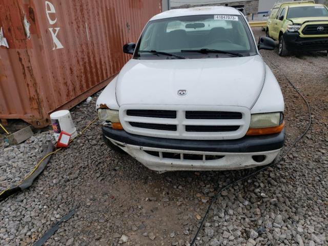 1B7HL38X02S690479 - 2002 DODGE DAKOTA QUAD SPORT WHITE photo 5