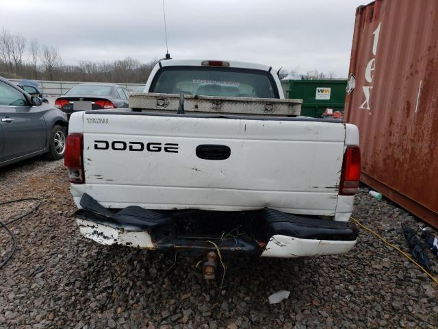 1B7HL38X02S690479 - 2002 DODGE DAKOTA QUAD SPORT WHITE photo 6