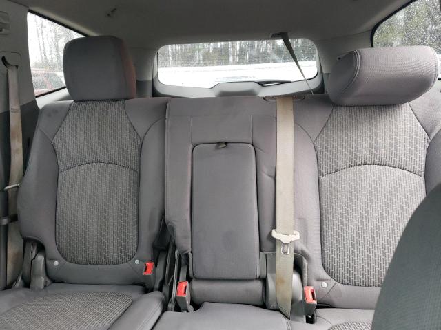 1GNKRFED6CJ421837 - 2012 CHEVROLET TRAVERSE LS GRAY photo 10