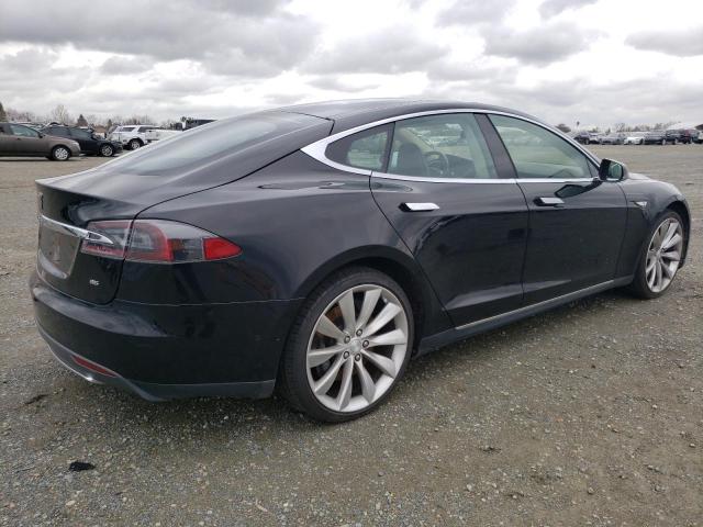 5YJSA1H12EFP56978 - 2014 TESLA MODEL S შავი ფოტო 3