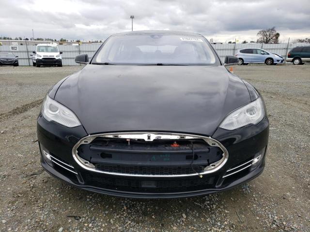 5YJSA1H12EFP56978 - 2014 TESLA MODEL S შავი ფოტო 5