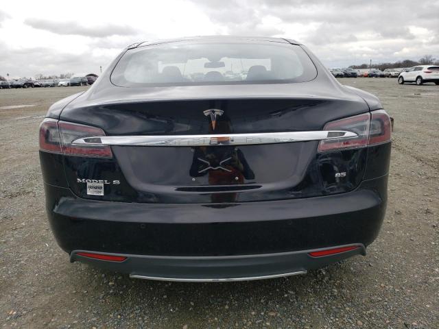 5YJSA1H12EFP56978 - 2014 TESLA MODEL S BLACK photo 6