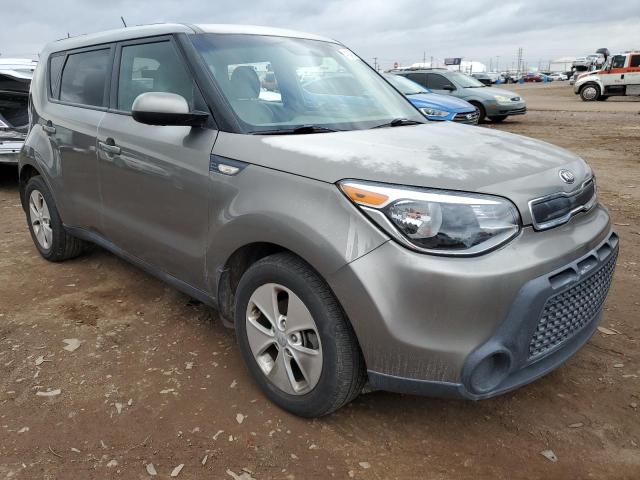 KNDJN2A25E7055768 - 2014 KIA SOUL GRAY photo 4