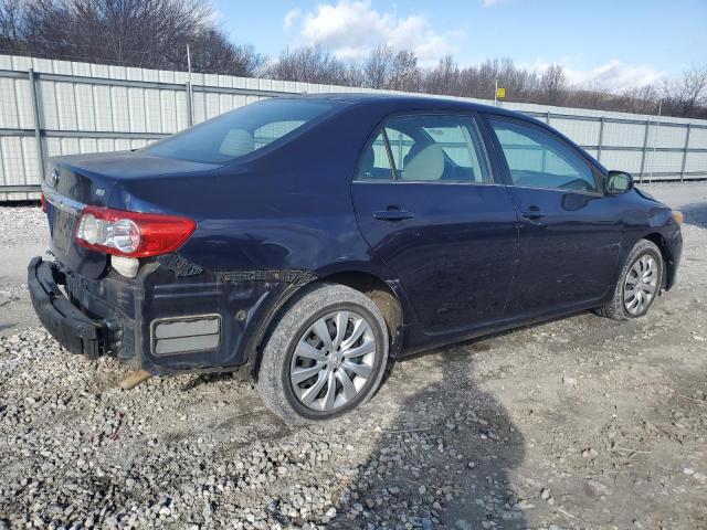 2T1BU4EE8DC005600 - 2013 TOYOTA COROLLA BASE BLUE photo 3