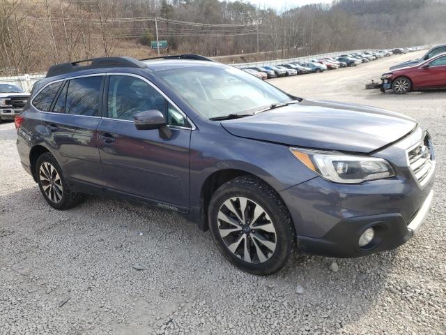 4S4BSANC1H3432209 - 2017 SUBARU OUTBACK 2.5I LIMITED GRAY photo 4