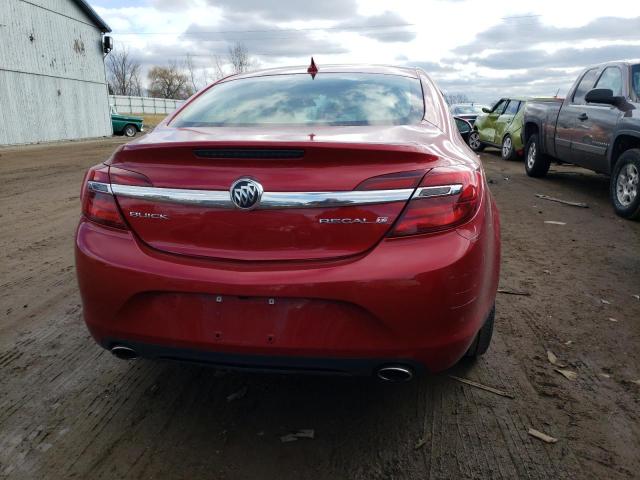 2G4GK5EXXE9241648 - 2014 BUICK REGAL 红色 照片 6