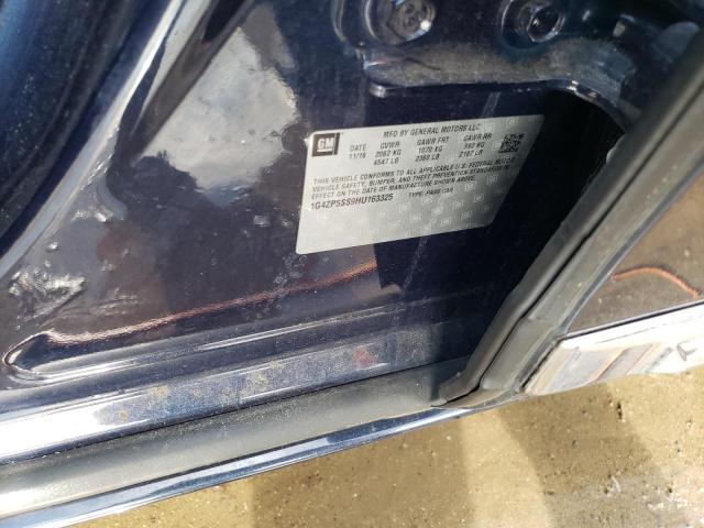 1G4ZP5SS9HU163325 - 2017 BUICK LACROSSE ESSENCE ლურჯი ფოტო 12