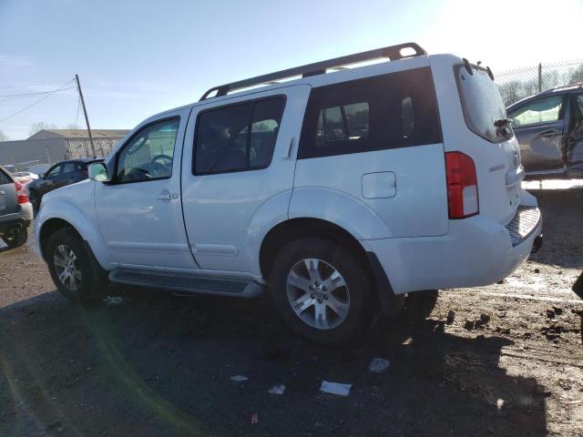 5N1AR18B89C613562 - 2009 NISSAN PATHFINDER S WHITE photo 2